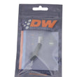 Load image into Gallery viewer, DeatschWerks 1/8in NPT Male Thread 5/16in Hose Barb - Anodized Matte Black - Side View