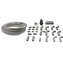 Load image into Gallery viewer, DeatschWerks 2006+ Hemi X2 Series Pump Module -8AN Feed w/ -6AN Return PTFE Plumbing Kit - Main Product View