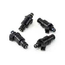 Load image into Gallery viewer, DeatschWerks 240sx CA18DET Low Z 1200CC Low Z Top Feed Injectors - Additional View 5