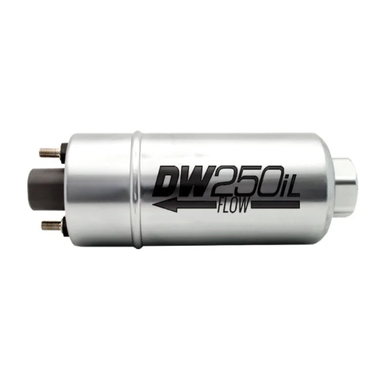 DeatschWerks 250LPH In-Line External Fuel Pump (No Bracket) - Main Product View