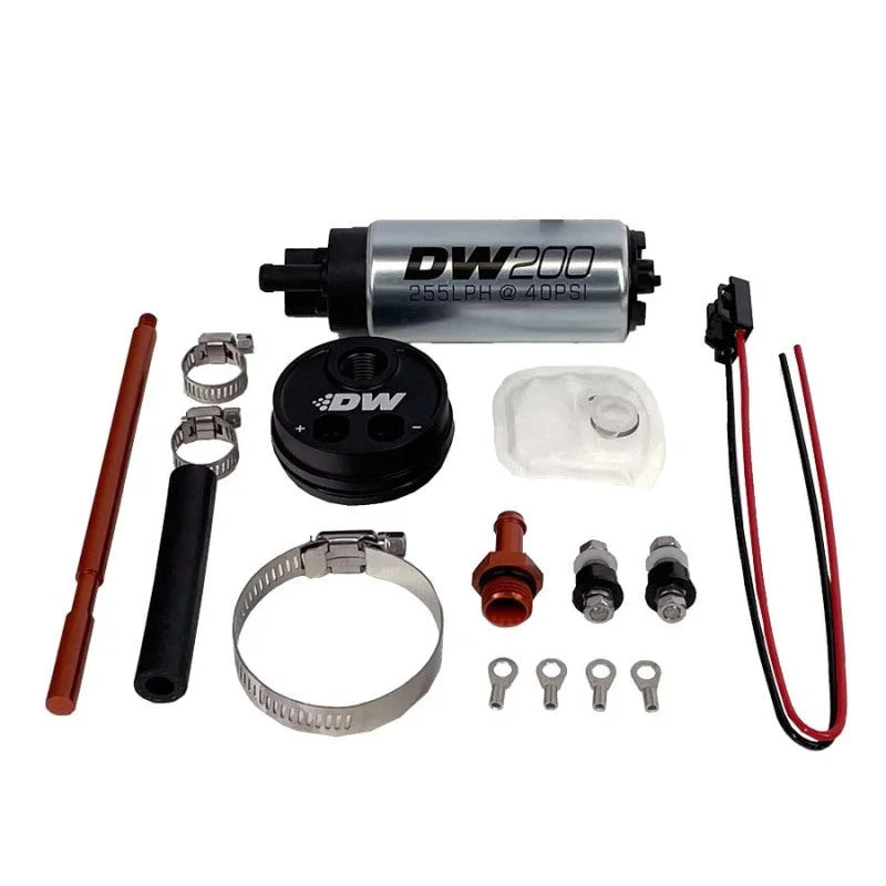 DeatschWerks 2.5L Module Surge Tank In-Tank Pump Adapter w/ DW200 255lph Fuel Pump - Main Product View