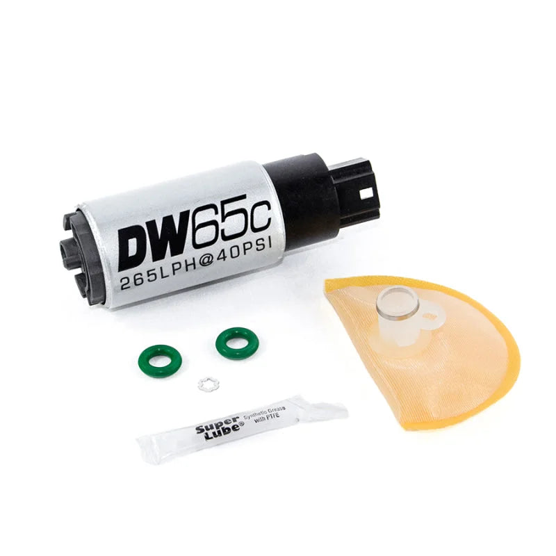 DeatschWerks 265 LPH Compact In-Tank Fuel Pump w/ 06-13 Civic Set Up Kit - Main Product View