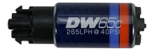 Load image into Gallery viewer, DeatschWerks 265 LPH DW65C Series Compact Fuel Pump w/ Mounting Clips - Main Product View