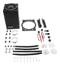 Load image into Gallery viewer, DeatschWerks 3.0L Staged Surge Tank w/o Pumps - Side View