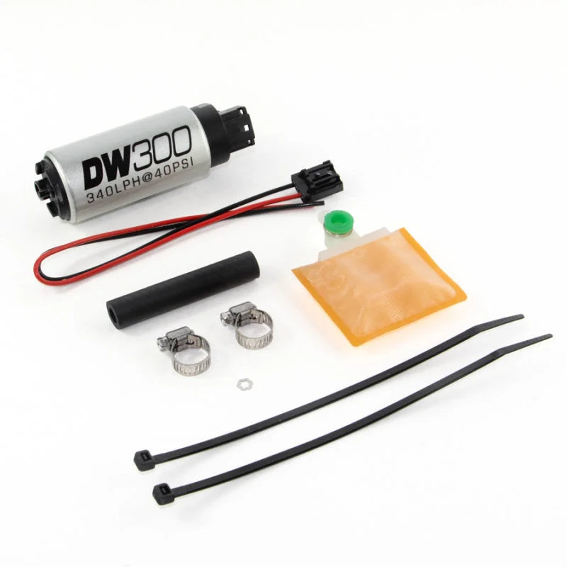 DeatschWerks 320 LPH In-Tank Fuel Pump w/ 90-94 Eclipse FWD Set Up Kit - Main Product View