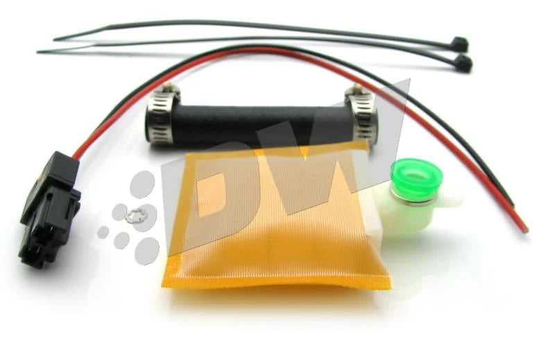 DeatschWerks 320 LPH In-Tank Fuel Pump w/ 90-94 Eclipse FWD Set Up Kit - Side View