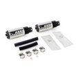 Load image into Gallery viewer, DeatschWerks 340lph DW300C Compact Fuel Pump w/ 99-04 Ford Lightning Set Up Kit (w/o Mounting Clips) - Side View