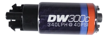 Load image into Gallery viewer, DeatschWerks 340lph DW300C Compact Fuel Pump w/ Mounting Clips - Installation View