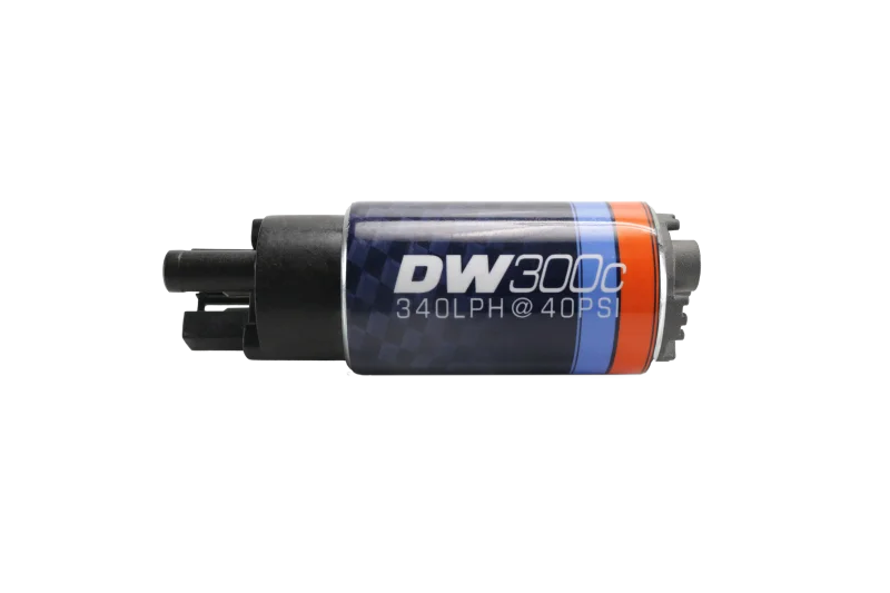 DeatschWerks 340lph DW300C Compact Fuel Pump w/o Mounting Clips - Main Product View