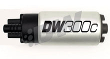 Load image into Gallery viewer, DeatschWerks 340lph DW300C Compact Fuel Pump w/o Mounting Clips - Side View