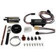 Load image into Gallery viewer, DeatschWerks 3.5L Module Surge Tank In-Tank Pump Adapter w/ DW440 Brushless &amp; Controller 440lph Pump - Side View