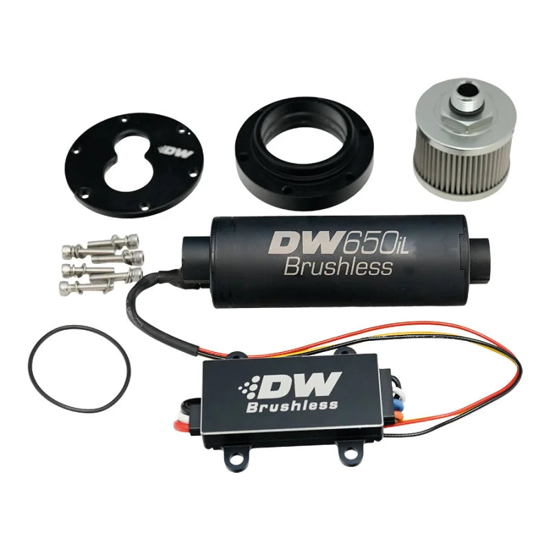 DeatschWerks 3.5L Module Surge Tank In-Tank Pump Adapter w/ DW650iL Brushless/Controller 440lph Pump - Main Product View
