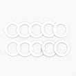 Load image into Gallery viewer, DeatschWerks -4 AN Aluminum Crush Washer (Pack of 10) - Back View