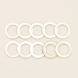Load image into Gallery viewer, DeatschWerks -4 AN Aluminum Crush Washer (Pack of 10) - Installation View