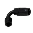 Load image into Gallery viewer, DeatschWerks 6 AN Female Flare Swivel 120-Degree Hose End CPE - Anodized Matte Black - Main Product View