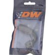 Load image into Gallery viewer, DeatschWerks 6 AN Female Flare Swivel 120-Degree Hose End CPE - Anodized Matte Black - Side View