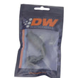 Load image into Gallery viewer, DeatschWerks 6 AN Female Flare Swivel 120-Degree Hose End PTFE - Anodized Matte Black - Side View