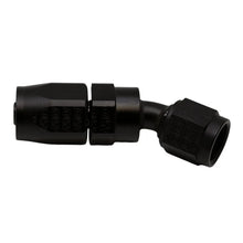 Load image into Gallery viewer, DeatschWerks 6 AN Female Flare Swivel 30-Degree Hose End CPE - Anodized Matte Black - Main Product View
