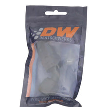 Load image into Gallery viewer, DeatschWerks 6 AN Female Flare Swivel 60-Degree Hose End CPE - Anodized Matte Black - Side View