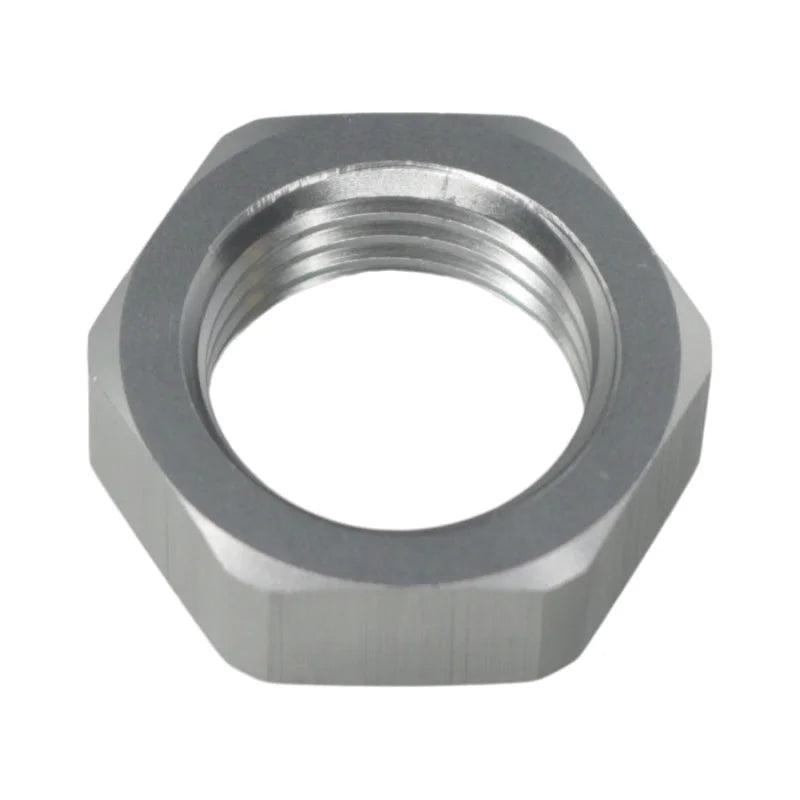 DeatschWerks 6AN Bulkhead Nut Smaller OD - Anodized DW Titanium - Main Product View