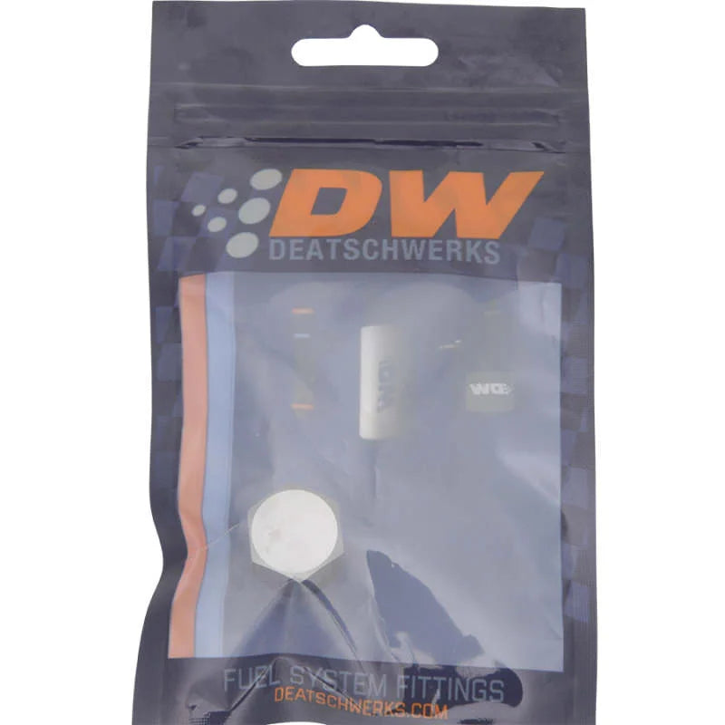 DeatschWerks 6AN Female Flare Cap - Back View
