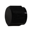 Load image into Gallery viewer, DeatschWerks 6AN Female Flare Cap - Anodized Matte Black - Main Product View