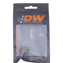 Load image into Gallery viewer, DeatschWerks 6AN Female Flare Cap - Anodized Matte Black - Side View