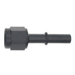 Load image into Gallery viewer, DeatschWerks 6AN Female Flare Swivel to 5/16in Male EFI Quick Disconnect - Anodized Matte Black - Main Product View
