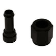 Load image into Gallery viewer, DeatschWerks 6AN Female Flare Swivel to 5/16in Single Hose Barb - Anodized Matte Black - Main Product View