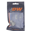 Load image into Gallery viewer, DeatschWerks 6AN Female Flare to 8AN Male Flare Expander - Anodized DW Titanium - Side View