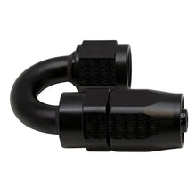 Load image into Gallery viewer, DeatschWerks 6AN Female Swivel 180-Degree Hose End CPE - Anodized Matte Black - Main Product View