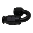 Load image into Gallery viewer, DeatschWerks 6AN Female Swivel 180-Degree Hose End PTFE (Incl Olive Insert) - Anodized Matte Black - Main Product View