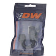 Load image into Gallery viewer, DeatschWerks 6AN Female Swivel 180-Degree Hose End PTFE (Incl Olive Insert) - Anodized Matte Black - Side View