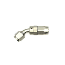 Load image into Gallery viewer, DeatschWerks 6AN Female Swivel 45-Degree Hose End CPE - Side View
