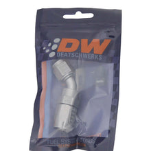 Load image into Gallery viewer, DeatschWerks 6AN Female Swivel 45-Degree Hose End CPE - Installation View