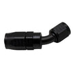 Load image into Gallery viewer, DeatschWerks 6AN Female Swivel 45-Degree Hose End CPE - Anodized Matte Black - Main Product View