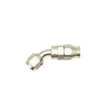 Load image into Gallery viewer, DeatschWerks 6AN Female Swivel 45-Degree Hose End PTFE (Incl. 1 Olive Insert) - Back View