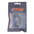 Load image into Gallery viewer, DeatschWerks 6AN Female Swivel 90-Degree Hose End PTFE (Incl 1 Olive Insert) - Anodized Matte Black - Side View