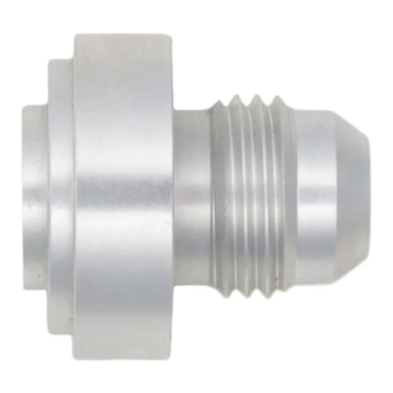 DeatschWerks 6AN Male Flare Aluminum Weld On Fitting - Main Product View