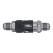 Load image into Gallery viewer, DeatschWerks 6AN Male Flare Quick Disconnect Dry Break Fitting - 2 Pieces Anodized Matte Black - Main Product View
