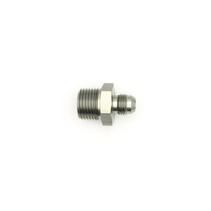 DeatschWerks 6AN Male Flare To 1/2in. Male NPT Adapter - Main Product View