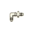 Load image into Gallery viewer, DeatschWerks 6AN Male Flare To 6AN Male Flare Bulkhead Adapter 90-Degree (Incl. Nut) - Back View