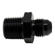 Load image into Gallery viewer, DeatschWerks 6AN Male Flare to 3/8in Male NPT Adapter - Anodized Matte Black - Main Product View