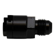 Load image into Gallery viewer, DeatschWerks 6AN Male Flare to 5/16in Female EFI Quick Connect Adapter - Anodized Matte Black - Main Product View