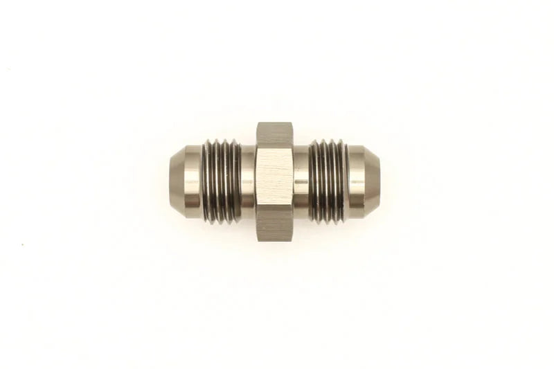 DeatschWerks 6AN Male Flare to 6AN Male Flare Coupler - Main Product View