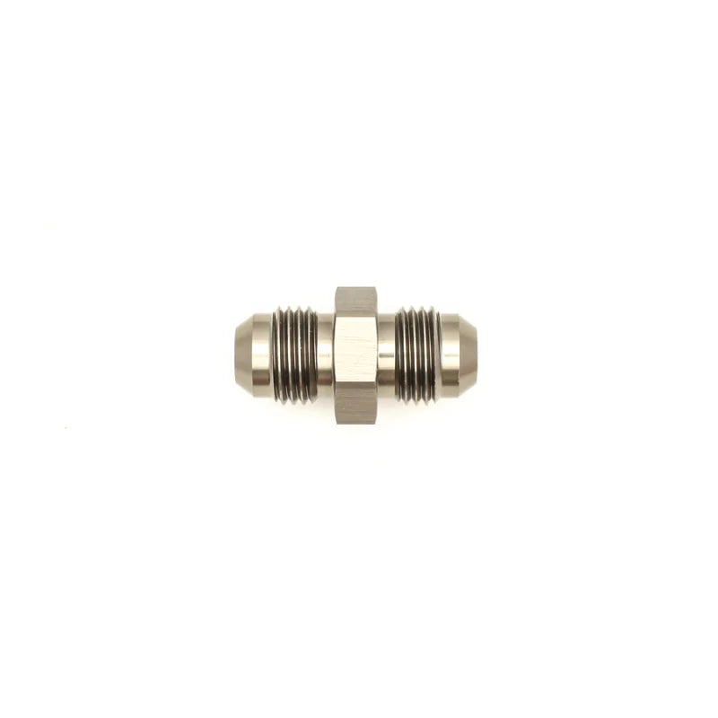 DeatschWerks 6AN Male Flare to 6AN Male Flare Coupler - Back View