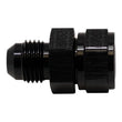 Load image into Gallery viewer, DeatschWerks 6AN Male Flare to Fuel Pump Outlet Barb Adapter - Anodized Matte Black - Main Product View