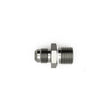 Load image into Gallery viewer, DeatschWerks 6AN Male Flare to M16 X 1.5 Male Metric Adapter (Incl. Crush Washer) - Titanium - Main Product View