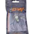 Load image into Gallery viewer, DeatschWerks 6AN Male Flare to M16 X 1.5 Male Metric Adapter (Incl. Crush Washer) - Titanium - Side View