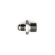 Load image into Gallery viewer, DeatschWerks 6AN Male Flare to M18 X 1.5 Male Metric Adapter (Incl Crush Washer) - Titanium - Main Product View